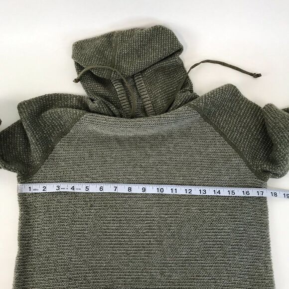 Eddie Bauer Hooded Knit Sweater Women’s Size Medium Pullover Stretch Outdoor - Picture 6 of 10